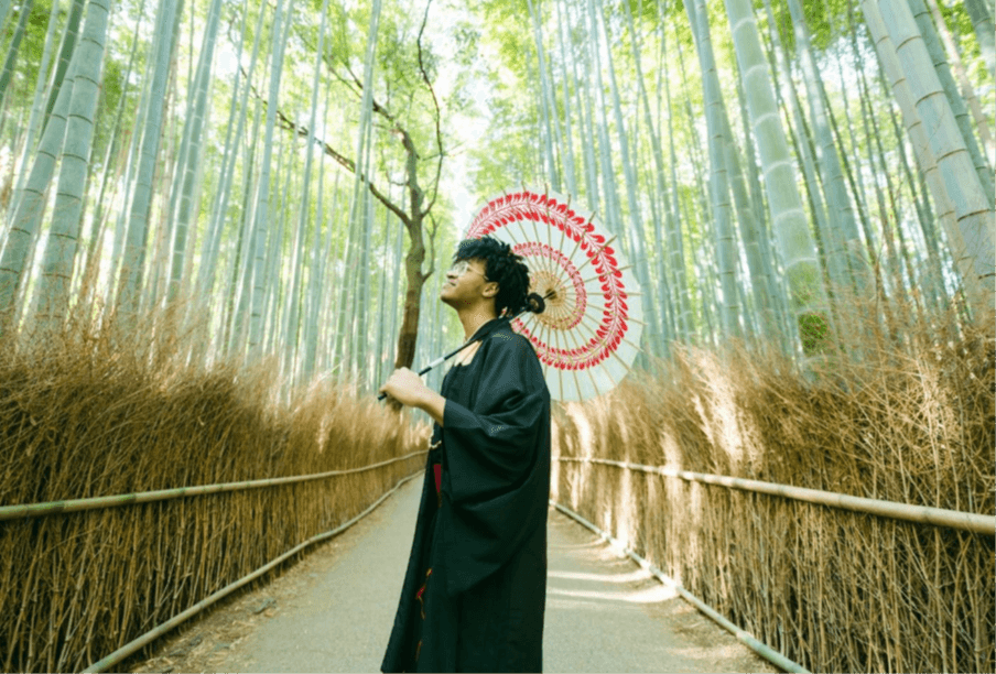 Photo of Julian in Japan